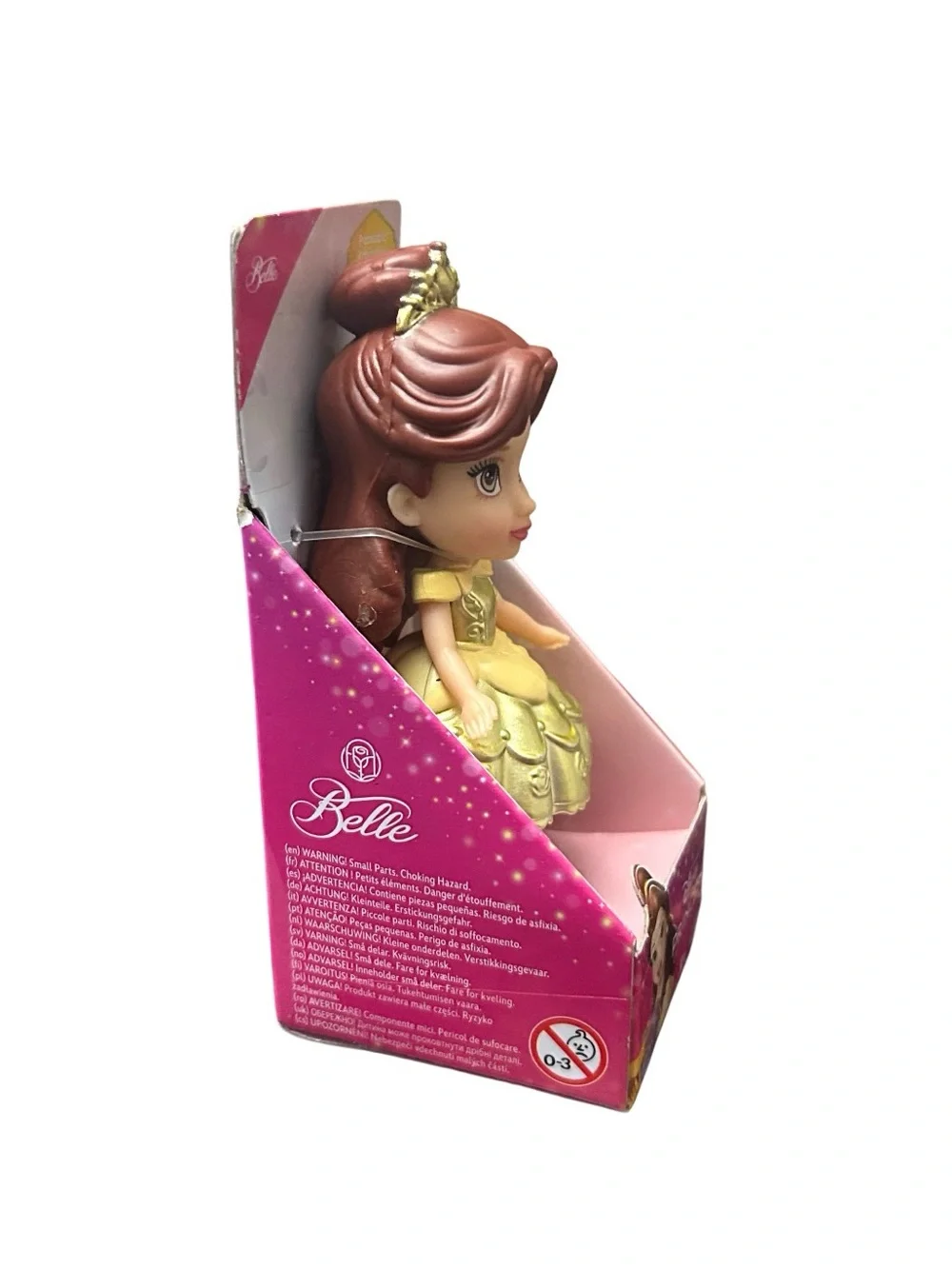 Belle Jakks Disney Princess Mini Toddler Doll 3” Posable Figures New In Box 2024
